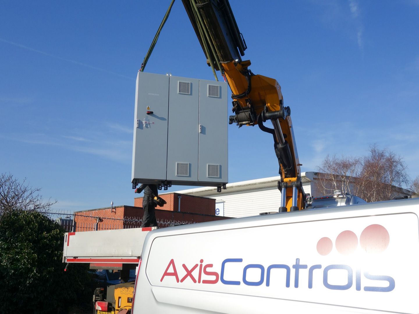 Bespoke control and automation panel builds by Axis Controls 