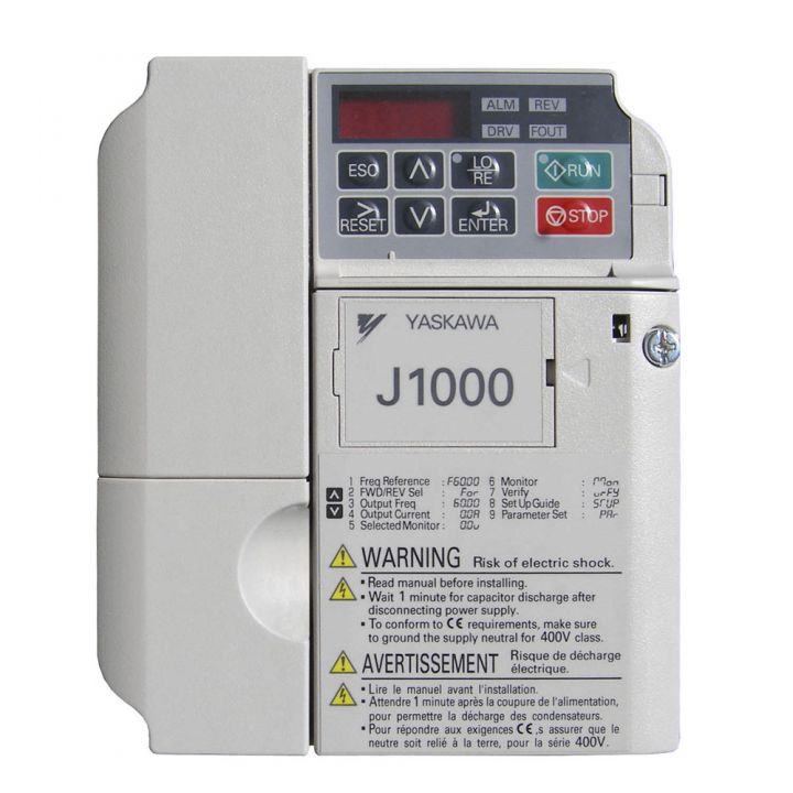Yaskawa J1000 Inverter 0.75kW 230V