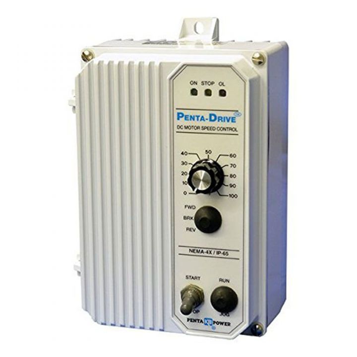 KBRC-240D White Reversing IP65 DC Motor Speed Controller