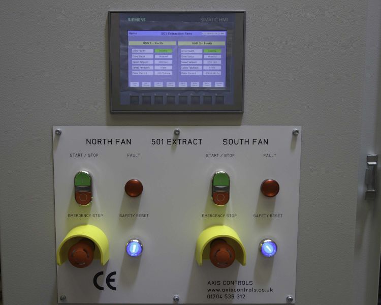 Design industrial control panel 