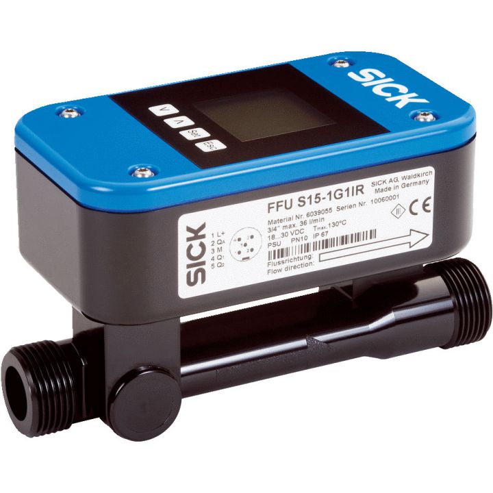 Sick NW25 Ultrasonic Flow Sensor 240 Litres / Minute