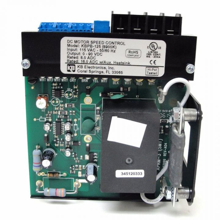 KBPB-125 Reversing DC Motor Speed Controller