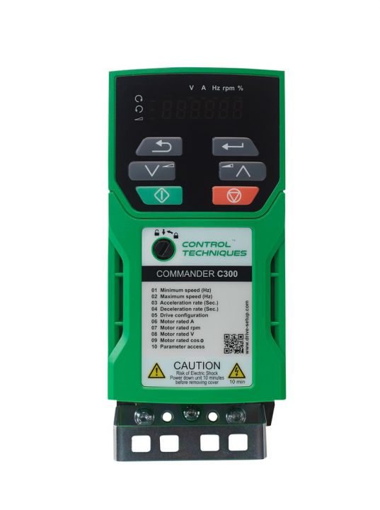 Control Techniques Commander C300 0.55kW 200/240V